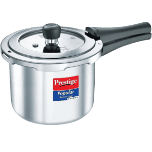 Prestige Svachh Popular Pressure Cooker | 3L | Stainless Steel | 20172