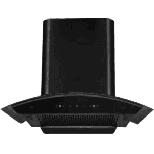 Hindware Chromia Blk 60 Auto Clean Chimney | 60 cm | Black
