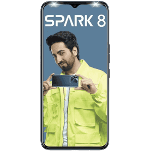Tecno Spark 8 | 64 GB/4 GB RAM | Atlantic Blue