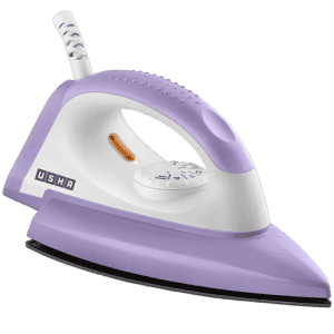 Usha Armor Dry Iron | 1100 W | Purple & White | AR1100WB