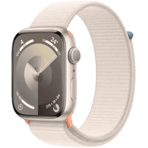 Apple Watch Series 9 GPS  | Aluminium Case with Starlight Sport Loop  | 45mm | Starlight | MR983HN/A