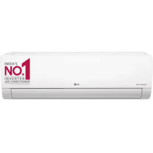 LG Super Convertible 5-in-1 Cooling 1.5 Ton 3 Star Split Dual Inverter HD Filter with Anti-Virus Protection AC - White