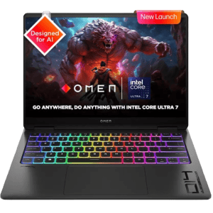HP OMEN | Intel Core Ultra 7 155H | NVIDIA GeForce RTX 4060 | 16 GB | 1 TB SSD | Shadow Black | 14-fb0007TX