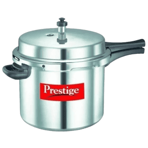Prestige popular aluminium Outer Lid Pressure Cooker | 10 L |  Silver |  10030
