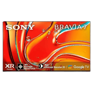 Sony Bravia 4K Ultra HD Mini LED Smart Google TV | Series 7 | 139 cm (55 inch) | K 55XR70