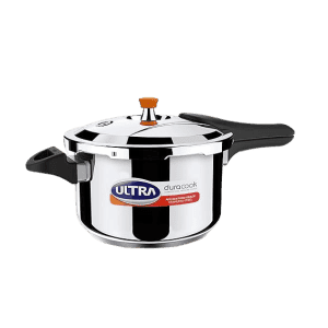 ULTRA  | DURACOOK |  5.5 L |  Induction Bottom Pressure Cooker  | Stainless Steel