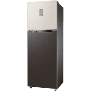 Samsung 256 L | Frost Free Double Door 2 Star Refrigerator, | RT30CB732C7/HL  | Cotta Steel Beige and Cotta Steel Charcoal