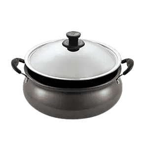 Pigeon by Stovekraft Non Stick Gravy Pot with Lid | 6 L