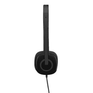 Logitech H151 Wired On Ear Headphones | With Mic | Black