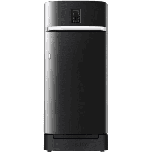 Samsung 189 L | 5 Star | Digital Inverter with Display | Direct-Cool Single Door Refrigerator | RR21D2F25BX/HL | Luxe Black