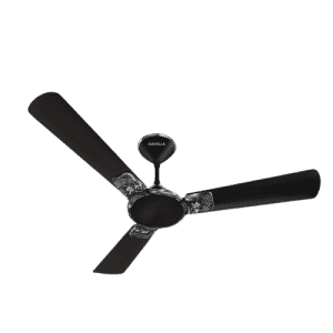 Havells Enticer Art 1200mm Ceiling Fan Black/Chrome