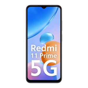 REDMI 11 Prime 5G | 64 GB/4 GB RAM | CHROME SILVER