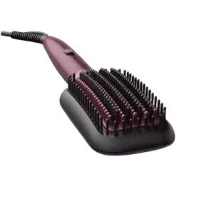 Philips Hair Straightening Brush | Silk Protect Technology I Naturally Straight hair in 5 Mins I BHH730/00