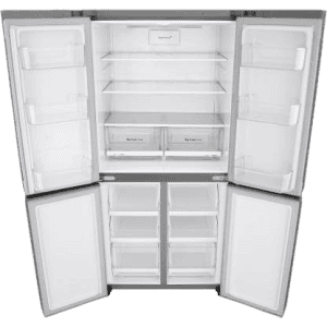 LG 594 L Frost Free Side by Side Refrigerator with Four Door | Shiny Steel | GC-B22FTLPL