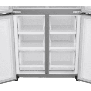 LG 594 L Frost Free Side by Side Refrigerator with Four Door | Shiny Steel | GC-B22FTLPL