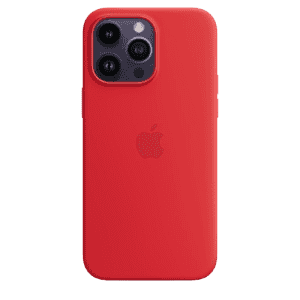 Apple iPhone 14 Pro Max Silicone Case with MagSafe | Red