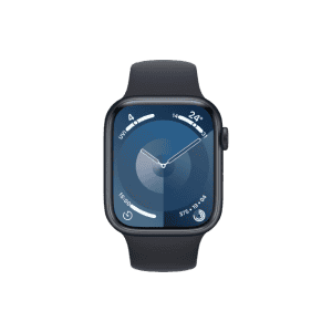 APPLE WATCH SERIES 9 | 45MM GPS | S/M SIZE | MIDNIGHT ALUMINIUM MIDNIGHT SPORT BAND