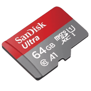 SanDisk Ultra 64 GB MicroSDXC Class 10 100 MB/s Memory Card | With Adapter