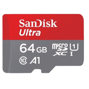 SanDisk Ultra 64 GB MicroSDXC Class 10 100 MB/s Memory Card | With Adapter