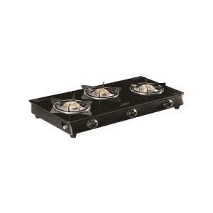 V-Guard STURDEE 3C GLASS TOP Gas Stove