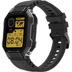 Fire-Boltt Shark Bluetooth Calling Smartwatch | 1.83 | Black Strap