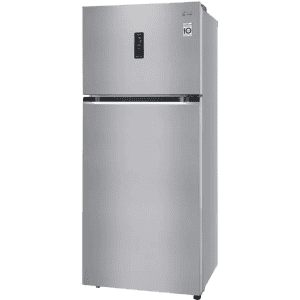 LG 423 Litres 3 Star Frost Free Double Door Refrigerator | Convertible | GL-T422VPZX.DPZZEB | Shiny Steel