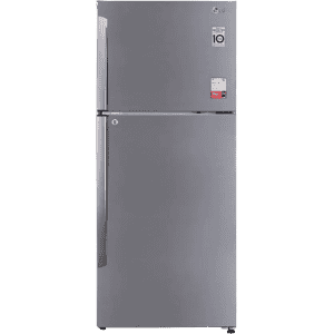 LG 437 Litres 2 Star Frost Free Inverter Double Door Refrigerator DoorCooling  GL-T432APZY.DPZZEBN | Shiny Steel
