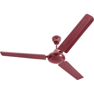 USHA Racer Ceiling Fan | Ultra High Speed  | 3 Blade | 1200 mm | Rich Brown