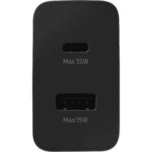 SAMSUNG  Multiport Mobile Charger | EP-TA220NBNGIN  | 35 W | Black
