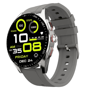 Fire-Boltt Invincible Smart  Watch | 1.43 inch | Silver