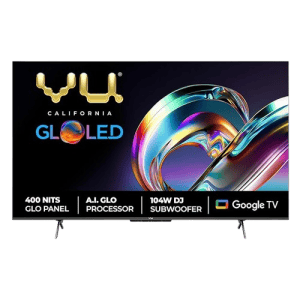 VU 0Glo LED 50 inches The Glo LED Series 4K Smart LED Google TV | Grey