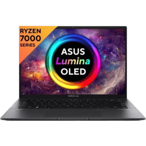 ASUS Zenbook 14 OLED |  AMD Ryzen 5 Hexa Core 7530U | 16 GB/1 TB SSD/Windows 11 Home |  UM3402YA-KM551WS |  Jade Black |