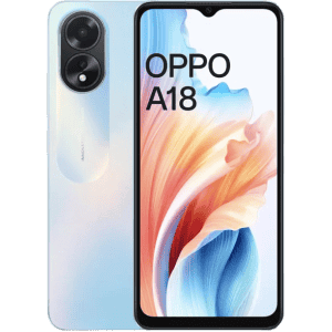 OPPO A18 |128 GB|  |4 GB RAM| Glowing Blue