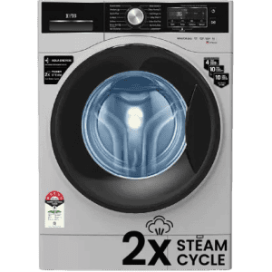 IFB | SENATOR SXS 8012 | 8 kg Steam Wash | Fully Automatic | Front Load Washing Machine with In-built Heater | Silver