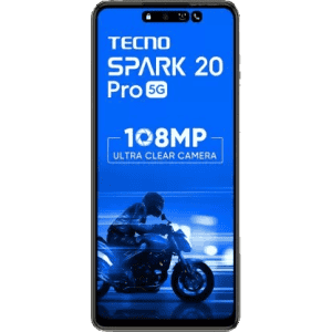 Tecno Spark 20 Pro 5G | 8 GB RAM |128 GB |  Neon green	