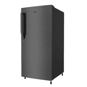 Haier 190 Litres | HRD-2103CBS | 3 Star Direct Cool Single Door Refrigerator with Diamond Edge Freezing Technology | Brushline Silver