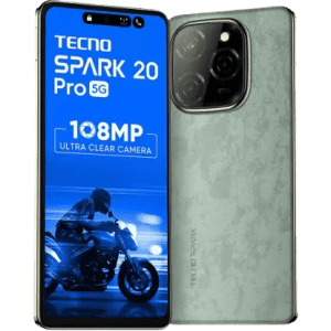 Tecno Spark 20 Pro 5G | 8 GB RAM |128 GB |  Neon green	