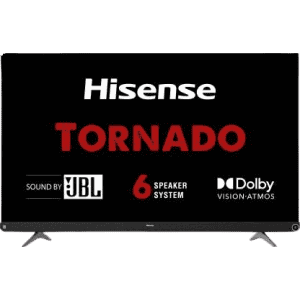 Hisense A73F -139 cm (55 inch) -Ultra HD (4K) LED Smart Android TV with 102W JBL 6 Speakers-Atmos-55A73F | black