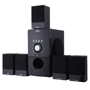 Impex 5.1 Bravo 100 W Multimedia Bluetooth Speaker System | Black