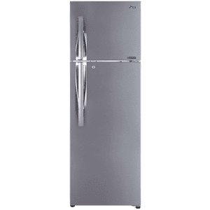 LG 360 Litres 3 Star Frost Free Inverter Double Door Refrigerator | GL-T402JPZ3 | Grey