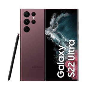 SAMSUNG Galaxy S22 ultra 5G | 256 GB/12 GB RAM | Burgundy