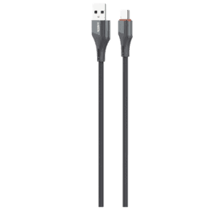 Salpido Type C 1 m LS631 | 30W Quick Charging Cable | Type-C to USB-A | Grey