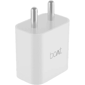 boAt WCD Wall Charger | 20W | Fast Charging for PD Devices | Smart IC Protection Charger | White