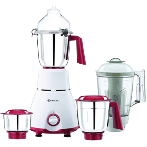 BAJAJ 4701 GX 800 Mixer Grinder | 4 Jars | Red, White