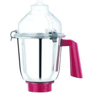 BAJAJ 4701 GX 800 Mixer Grinder | 4 Jars | Red, White