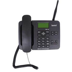 Beetel Landline Phone  | F1K GSM | FIXED WIRELESS PHONE Corded | Black