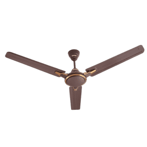 Usha Racer Chrome Ceiling Fan | 1200 mm | Ultra High Speed | Rich Brown