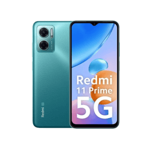 REDMI 11 Prime 5G | 128 GB/6 GB RAM | Meadow Green
