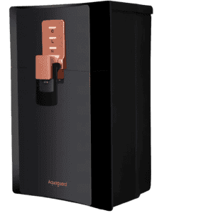 Aquaguard Superio RO + UV + SS Smart Water Purifier | 5 L | Black
