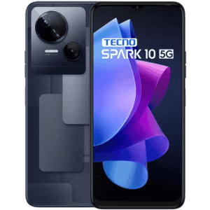Tecno Spark 10 5G | 128 GB/8 GB RAM | Meta Black